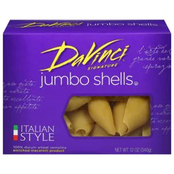 DaVinci Signature Italian Style Jumbo Shells 12 oz