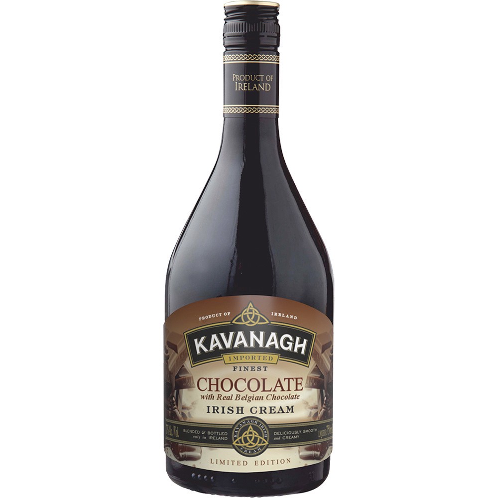 slide 1 of 1, Kavanagh Chocolate Irish Cream, 750 ml