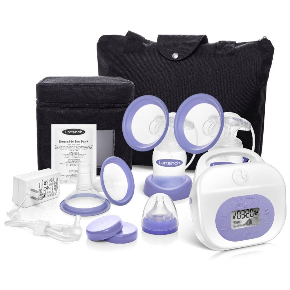 slide 7 of 9, Lansinoh Smartpump Double Electric Breast Pump, 1 ct