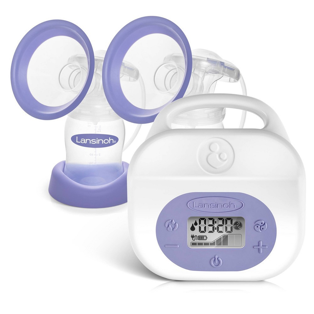 slide 3 of 9, Lansinoh Smartpump Double Electric Breast Pump, 1 ct