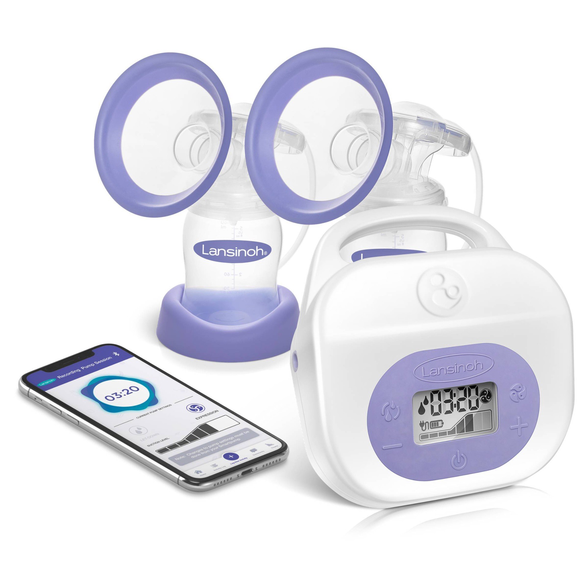 slide 1 of 9, Lansinoh Smartpump Double Electric Breast Pump, 1 ct