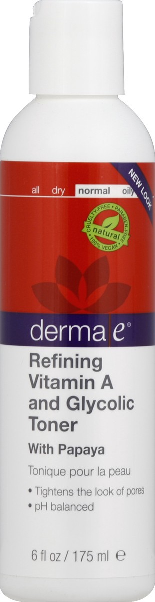 slide 2 of 3, Derma E Toner 6 oz, 6 oz