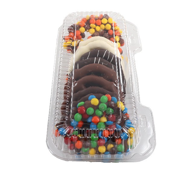 slide 1 of 1, Asher's Chocolate Covered Pretzels, 8 oz