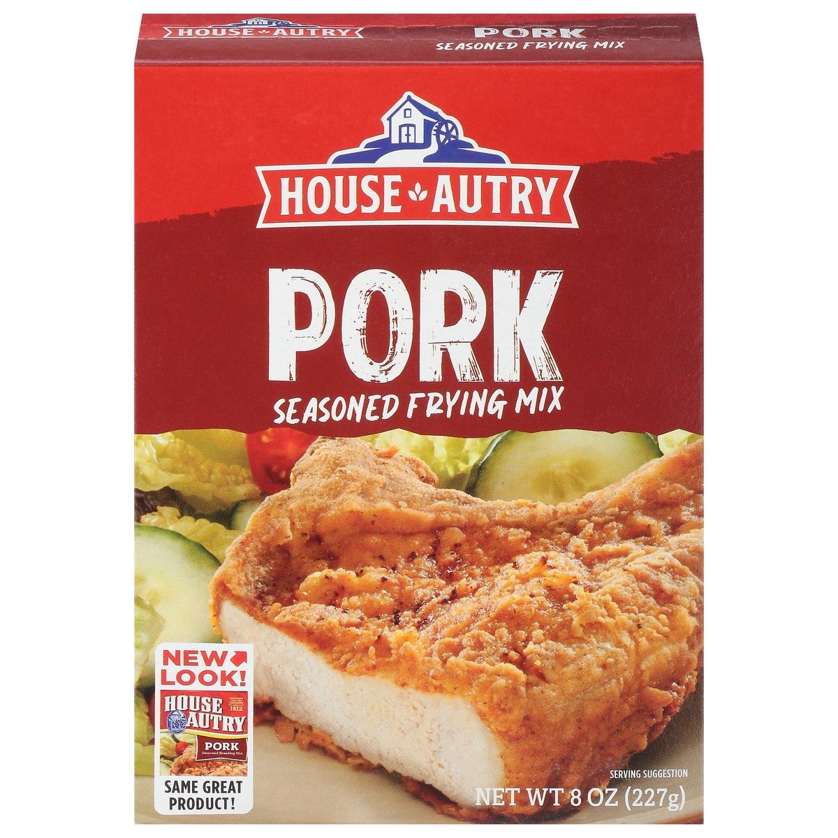 slide 1 of 4, House-Autry Seasoned Pork Frying Mix 8 oz, 8 oz