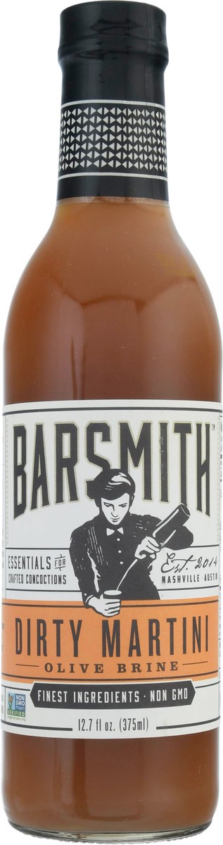 slide 6 of 14, Barsmith Dirty Martini Olive Brine, 375 ml
