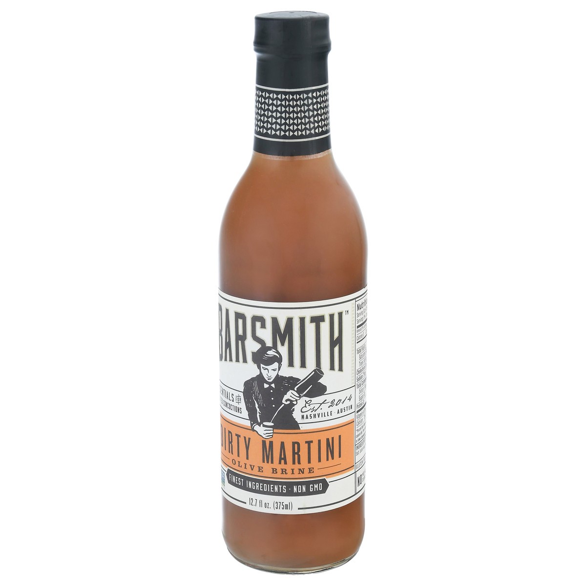 slide 4 of 14, Barsmith Dirty Martini Olive Brine, 375 ml