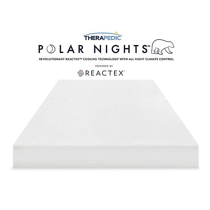 slide 1 of 9, Therapedic Polar Nights Cooling King Mattress Pad, 1 ct