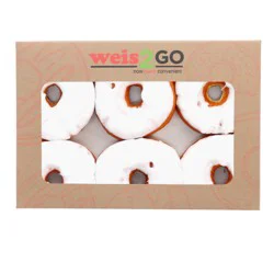 Weis2Go White Iced Raised Donuts
