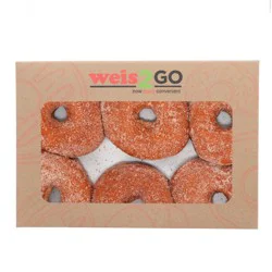 Weis2Go Cinnamon Sugar Raised Donuts