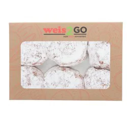 Weis2Go Peanut Butter Filled Powdered Donuts