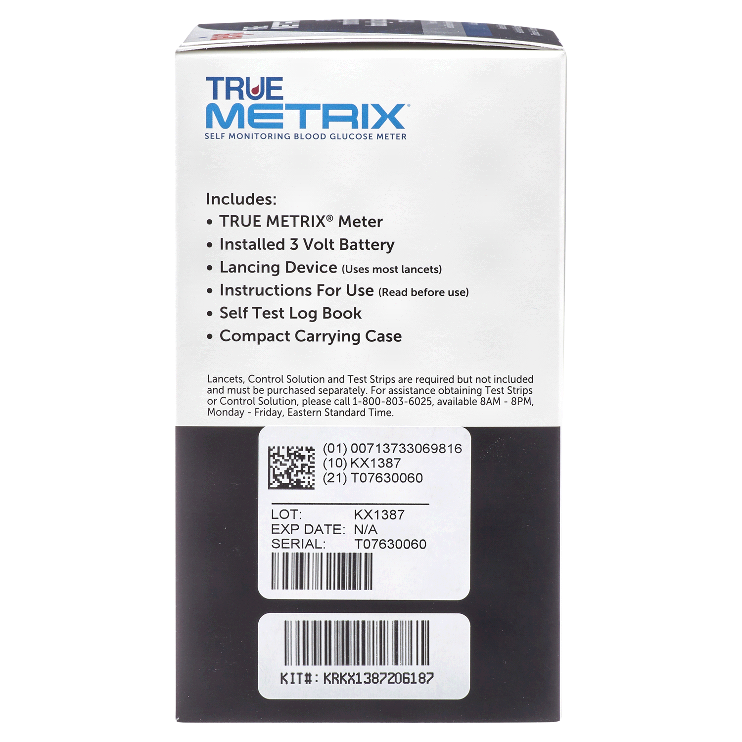 slide 2 of 5, True Metrix  Self Monitering Blood Glucose Meter, 1 ct
