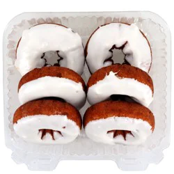 Weis Bakery Fresh Apple Crisp Vanilla Iced Cake Donuts