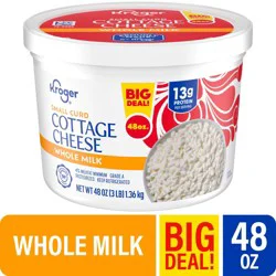 Kroger 4% Milkfat Small Curd Cottage Cheese