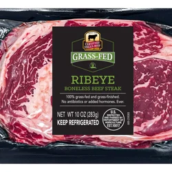 Cab Grass Fed Beef Ribeye Steak 10Oz
