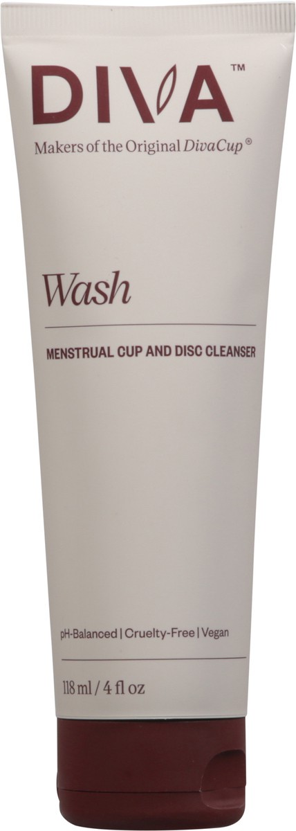 Diva Wash Menstrual Cup and Disc Cleanser 4 fl oz 4 fl oz