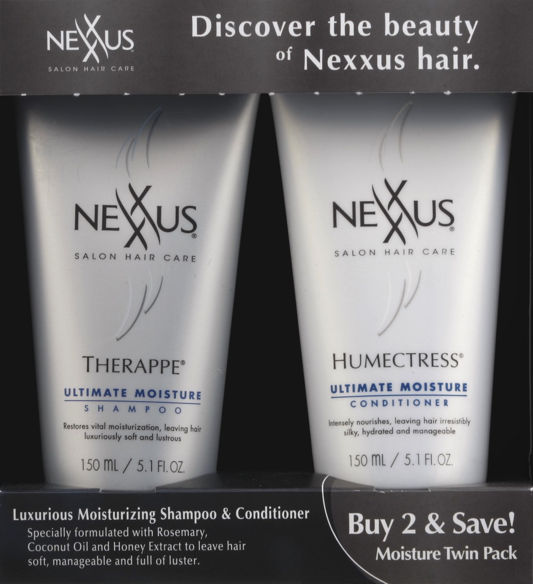 slide 1 of 5, Nexxus Moisture Twin Pack 1 ea, 1 ct