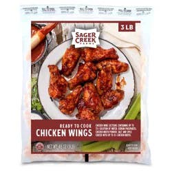 Sager Creek Farms Uncooked Chicken Wings