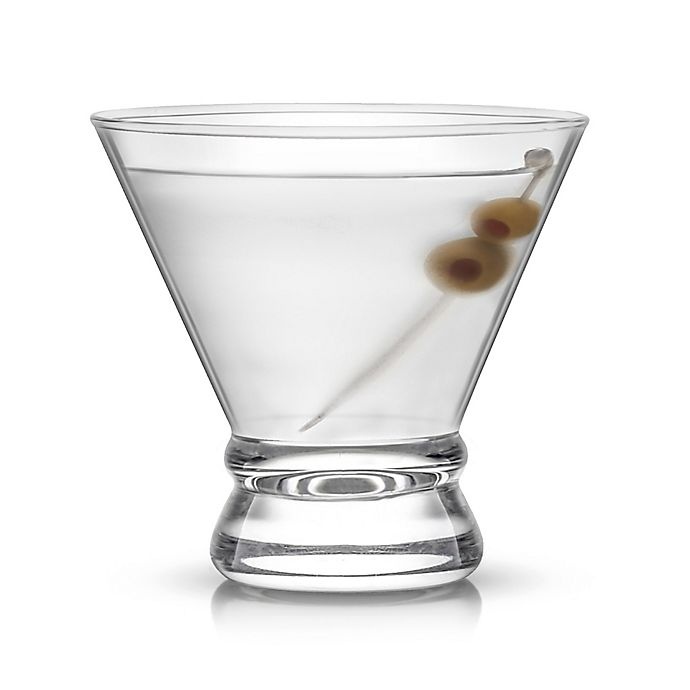 slide 1 of 6, JoyJolt Afina Stemless Martini Glasses, 8 ct