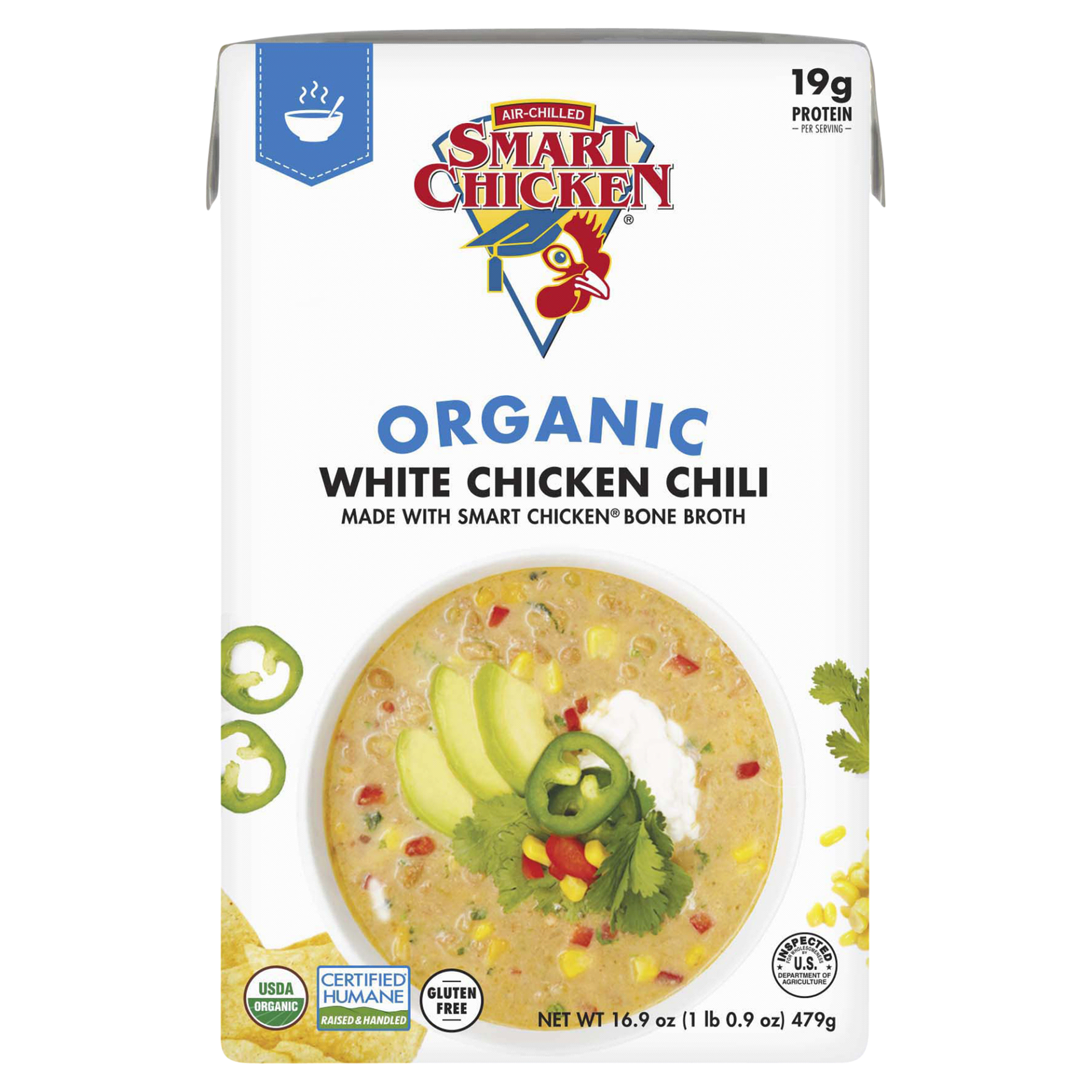 slide 1 of 1, Smart Chicken Chili White Chicken, 16.9 oz