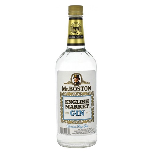 slide 1 of 1, Mr. Boston English Market Extra London Dry Gin, 1 liter