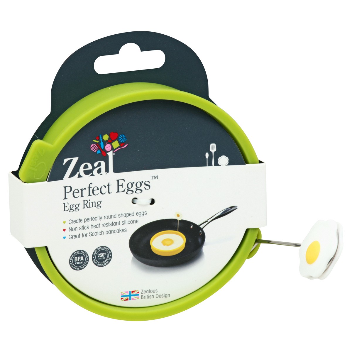 slide 9 of 9, Zeal Perfect Eggs Egg Ring 1 ea, 1 ct