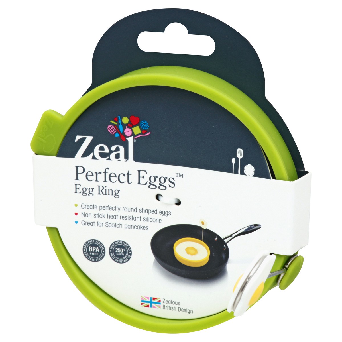 slide 3 of 9, Zeal Perfect Eggs Egg Ring 1 ea, 1 ct