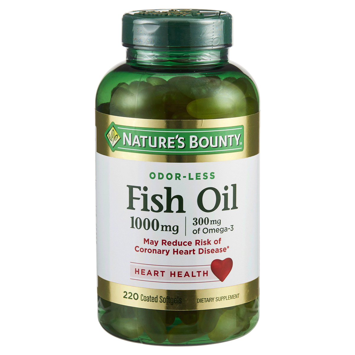 slide 1 of 9, Nature's Bounty Omega3 Fish Oil, 200 ct