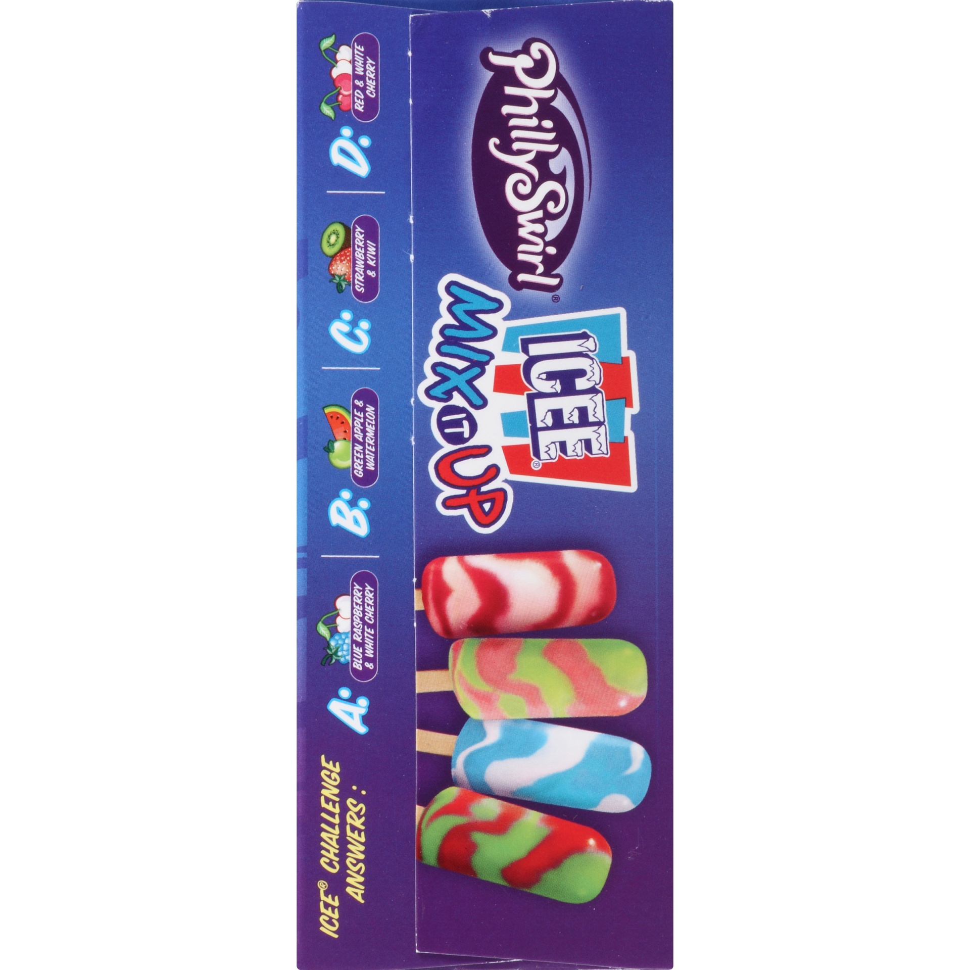 Phillyswirl Icee Mix It Up Assorted Flavors 12 Ct; 1.65 Fl Oz 