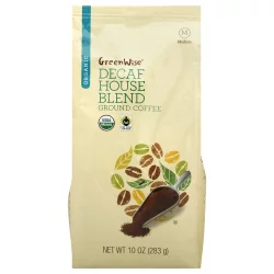 Publix GreenWise Organic Decaf Ground Medium Roast House Blend Coffee - 10 oz