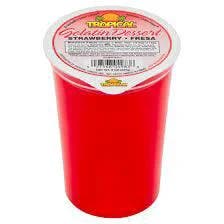 Tropical Strawberry Gelatin Dessert