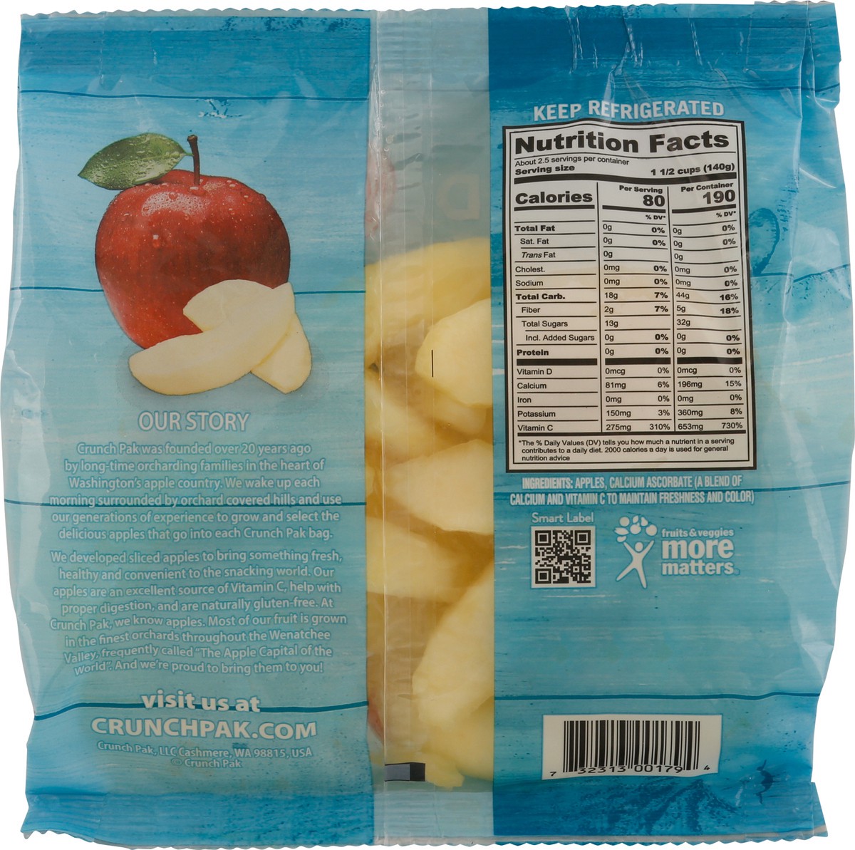 slide 6 of 9, Crunch Pak PLD 12oz Gusseted Bag, 12 oz