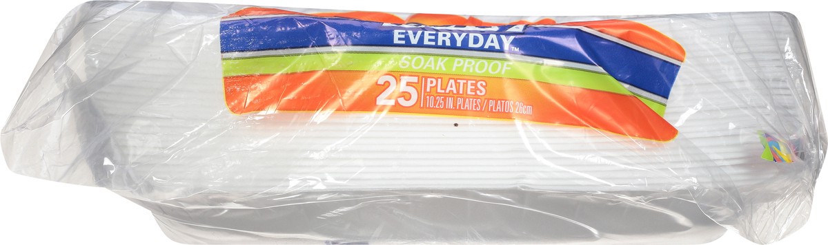 slide 7 of 9, Hefty Everyday Soak Proof Plates 25 ea, 25 ct