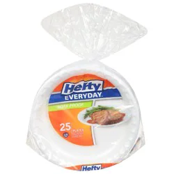 Hefty Everyday Soak Proof Plates 25 ea
