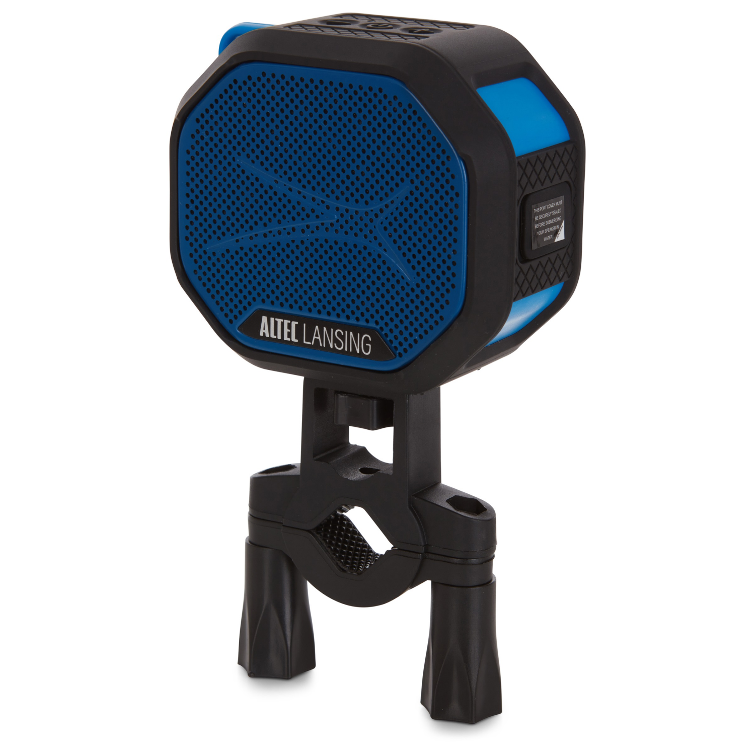 slide 6 of 8, Altec Lansing HydrTek Wireless Speaker - Black With Royal Blue, 1 ct