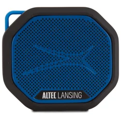Altec Lansing HydrTek Wireless Speaker - Black With Royal Blue