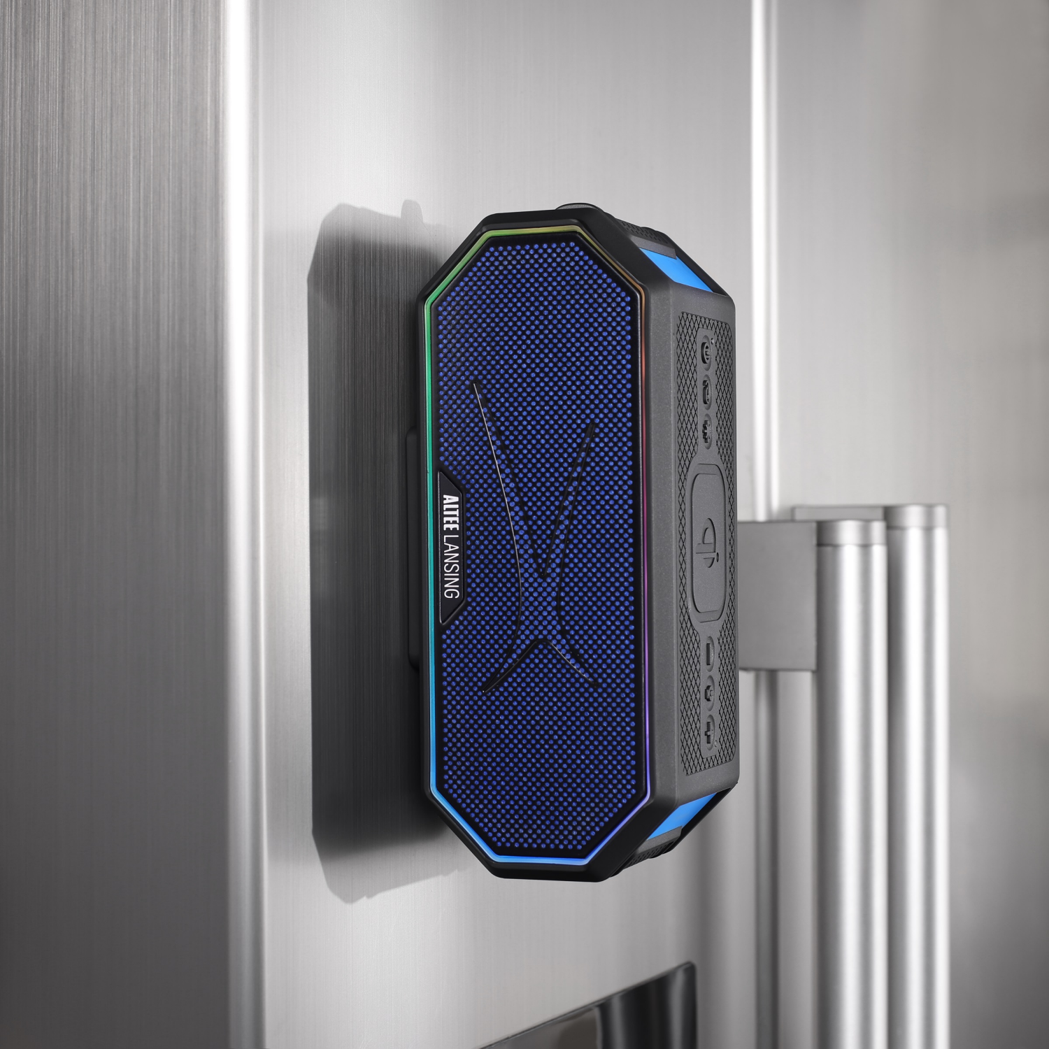 slide 5 of 7, Altec Lansing HydrBlast 2.0 Wireless Speaker - Black With Royal Blue, 1 ct