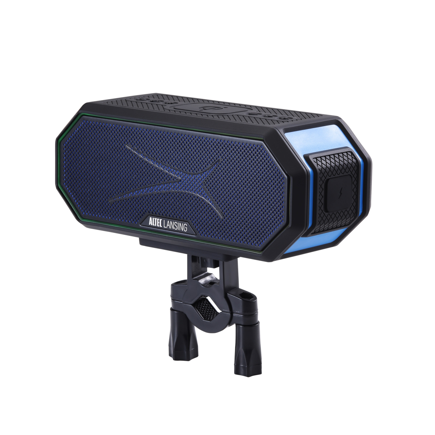 slide 6 of 7, Altec Lansing HydrBlast 2.0 Wireless Speaker - Black With Royal Blue, 1 ct
