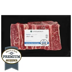 Lunds & Byerlys Premium Choice Beef Bone-In Short Ribs
