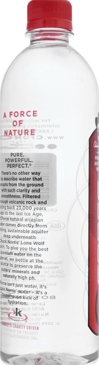 slide 7 of 9, CForce Natural Alkaline Water - 700 ml, 23.7 oz
