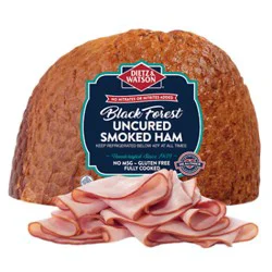 Dietz & Watson Ham Smoked Uncured Black Forest
