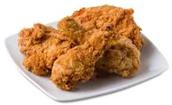 Deli Fried Chicken Mixed 4 Piece Hot - Each (Available After 10 Am)