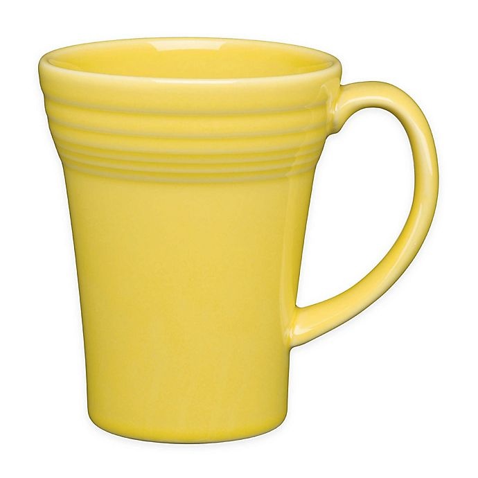 slide 1 of 3, Fiesta Bistro Latte Mug - Sunflower, 1 ct