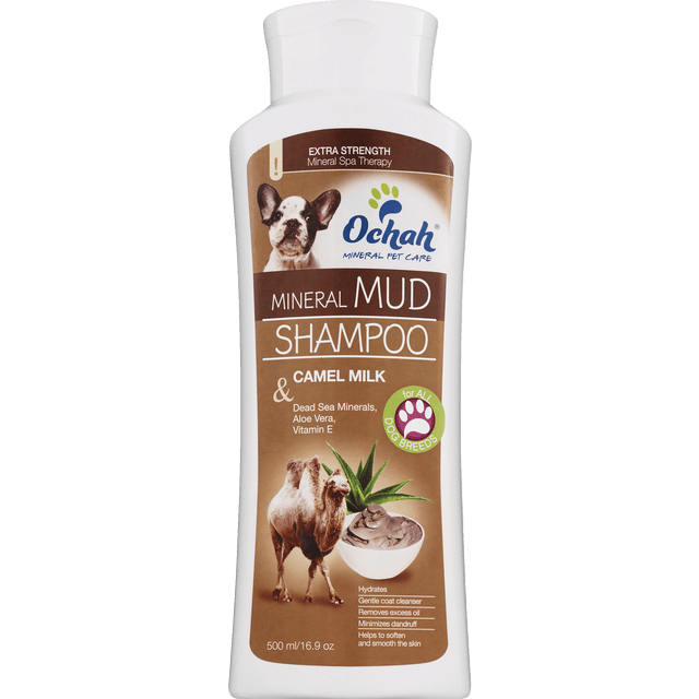 slide 1 of 1, Ochah Mineral Mud Shampoo with Camel Milk, Dead Sea Minerals, Aloe Vera & Vitamin E, 1 ct