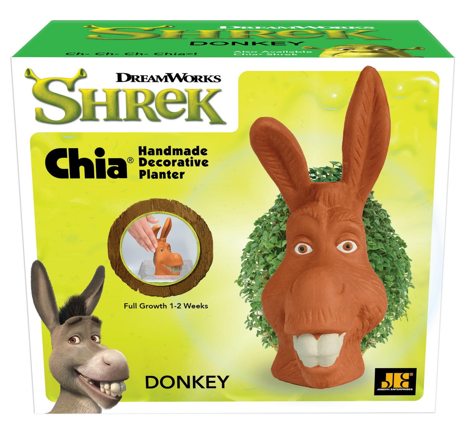 slide 1 of 1, Chia Pet Donkey Shrek, 1 ct