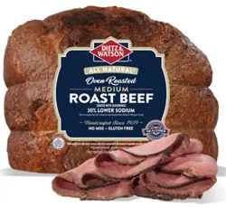 Dietz & Watson Medium Cooked Trimmed & Tied Roast Beef
