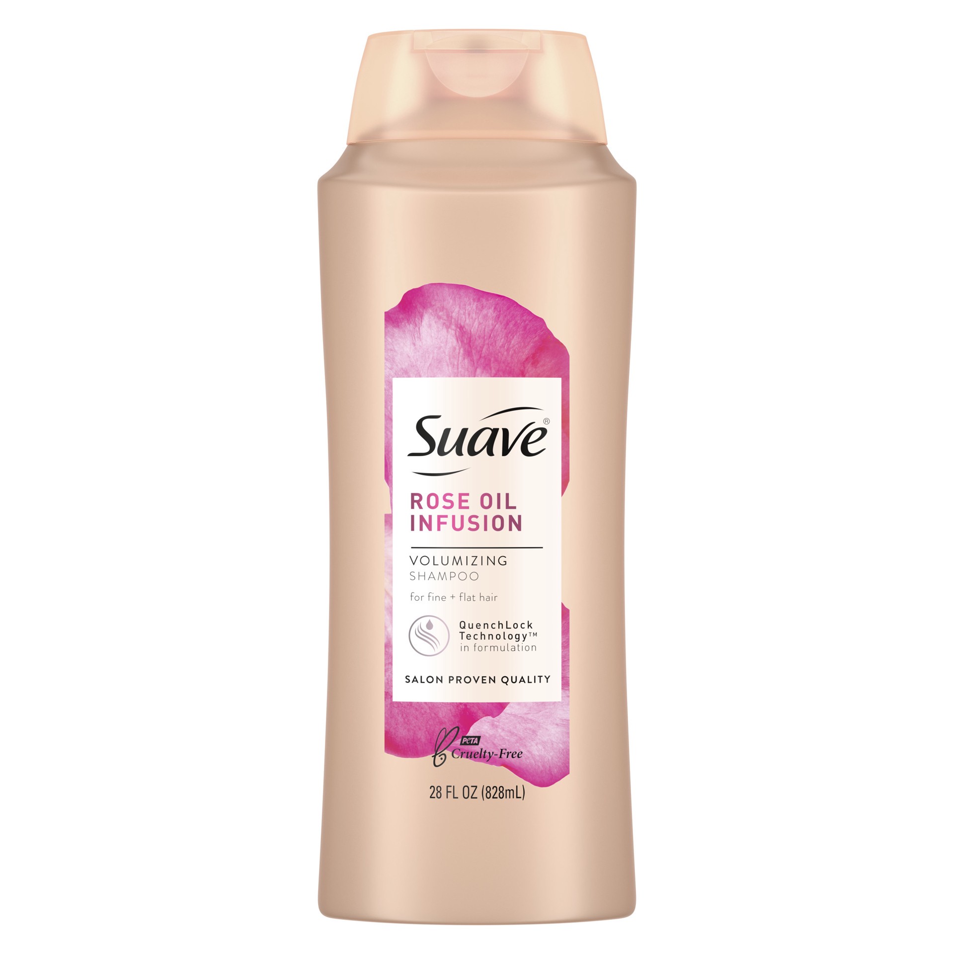 slide 1 of 4, Suave Professionals Shampoo Rose Oil Infusion, 28 oz