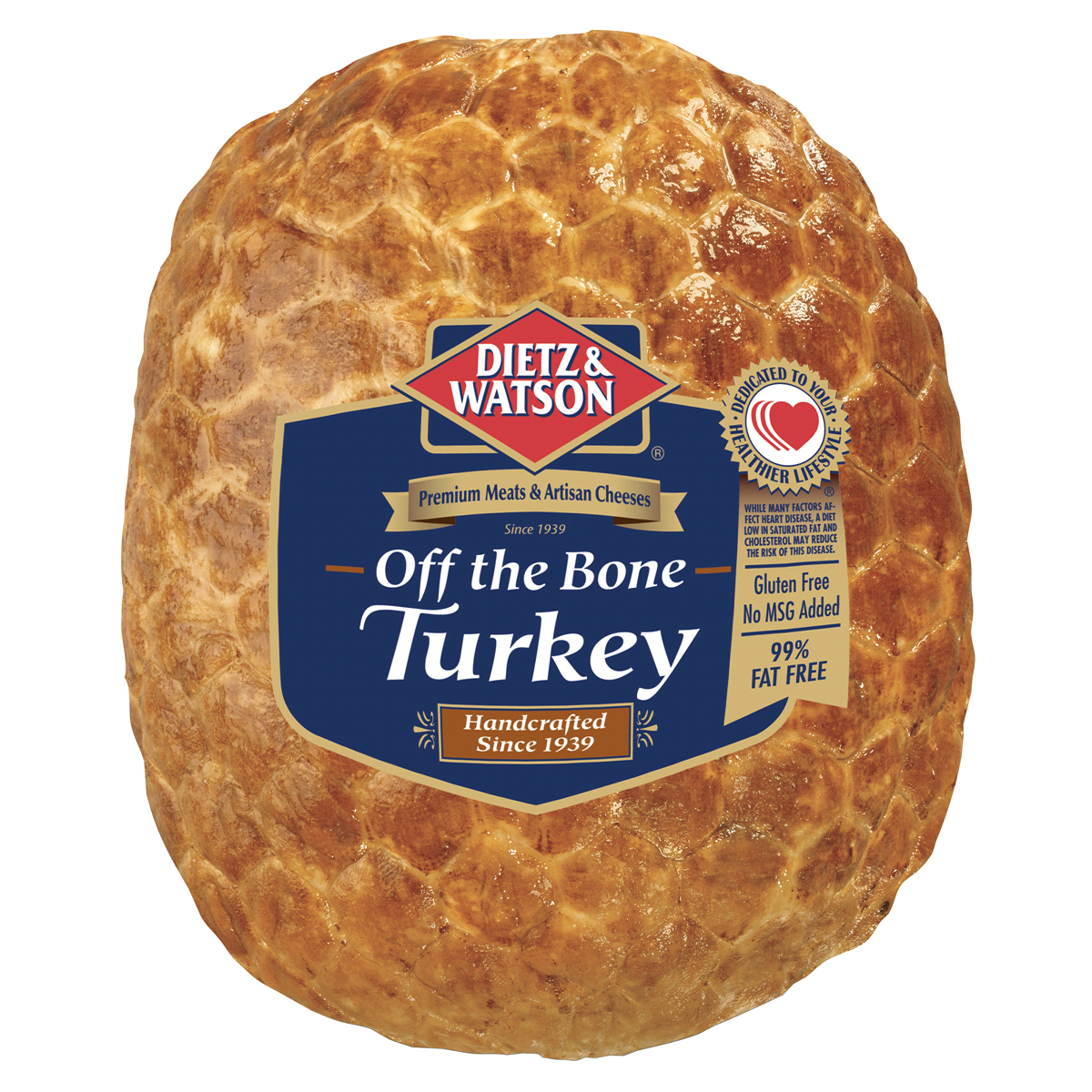 slide 1 of 1, Dietz & Watson Off the Bone Turkey, per lb