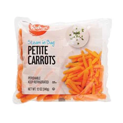 Raleys Raley's Fresh Produce Carrots, Petite, Microwavable 12 Oz