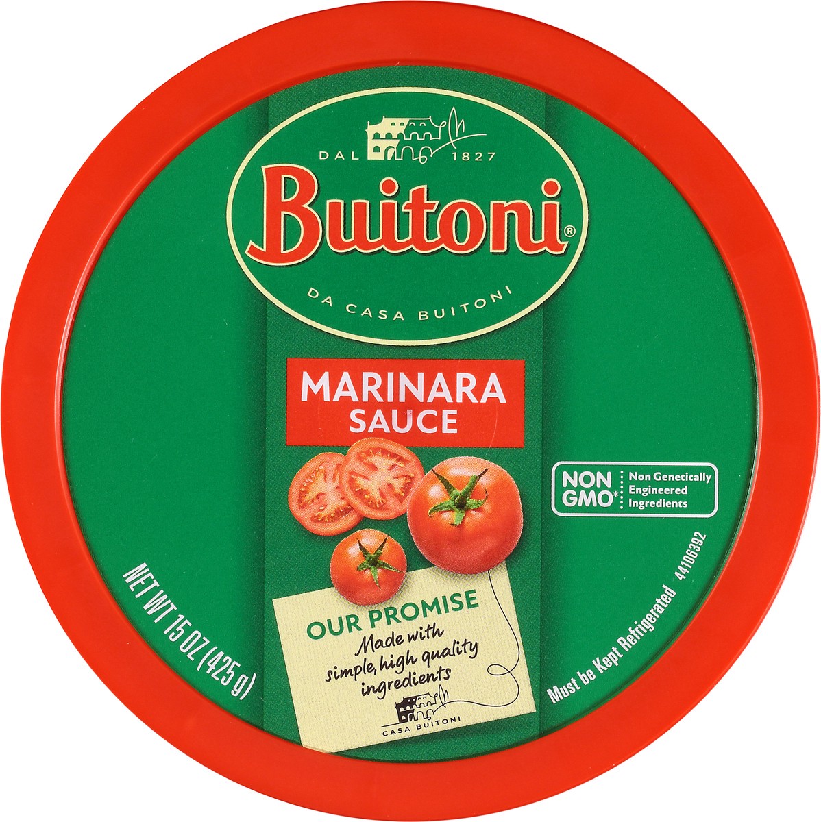 slide 7 of 9, Buitoni Marinara Sauce, Refrigerated Pasta Sauce, 15 oz