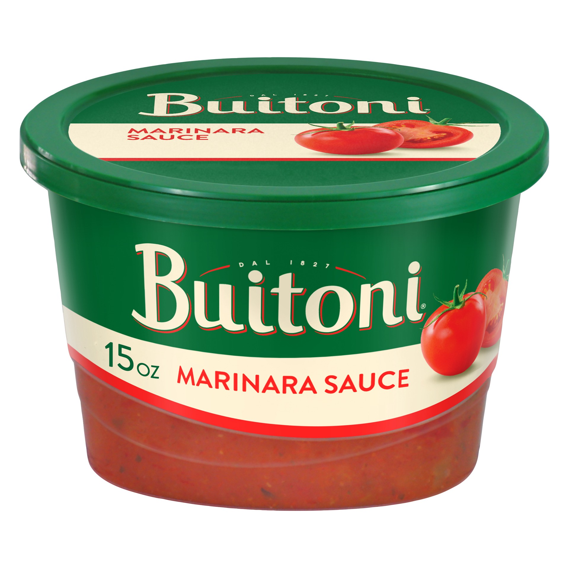 slide 1 of 9, Buitoni Marinara Sauce, Refrigerated Pasta Sauce, 15 oz Tub, 15 oz